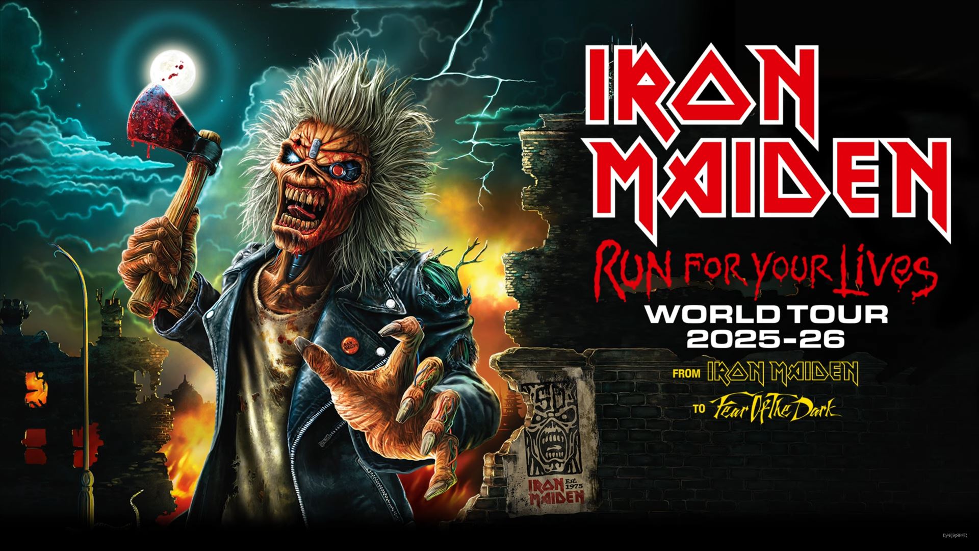 Iron Maiden y su petición para los próximos conciertos: «Hacedlo por respeto a la banda»